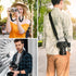 FIEIL Camera Strap with Quick Release Plate, Adjustable Camera Neck Strap, Comfort Camera Sling Strap, Quick Release