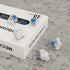 10 3 50gf 3D ZhouWang PCS Blue Switch Pin Pre-Lubricated,Dustproof Clicky Switch,Suitable for clickers for PrintsMX