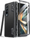 i-Blason Cosmo Series Case for Samsung Galaxy Z Fold 4 with Pen Holder 5G (2022), Frosted Stylish Bumper