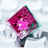 GIKZO R1 1U Pink Butterfly Artisan Keycap Enchanted Forest SA Profile Custom Keycaps ESC Handmade Gaming Resin Key Cap