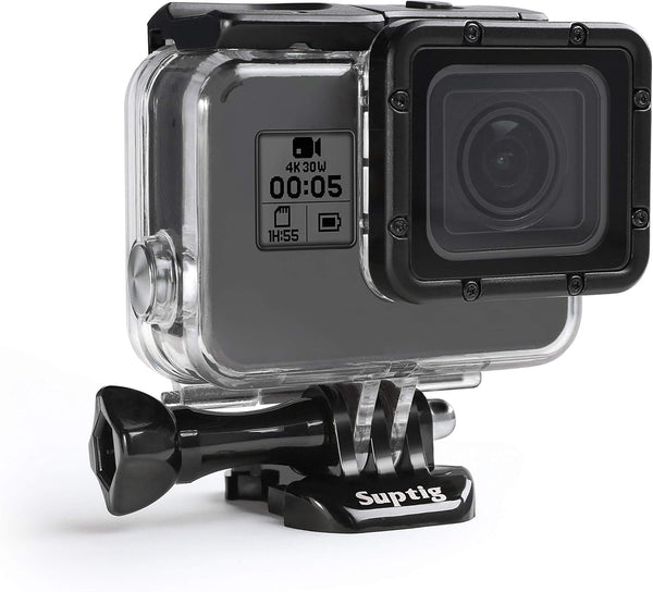 Suptig Case Housing Waterproof Case for Gopro Hero 7 Black, Hero 5, Hero 6, Hero 2018 Action Camera (147ft/45Meters)