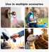 Airtag Keychain Holder Case for Apple Airtag, 4 Pack Waterproof, Shockproof, Anti Scratch Holder for Key, Bag, Pets