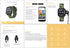 Kids Active 37mm Smartwatch with Heart Rate Monitoring, Notifications, and Activity Tracking