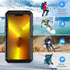 Mitywah Waterproof Case for iPhone 13 Pro, Heavy Duty Military Grade Armor with Built-in Screen Protector, 6.1 Inch,