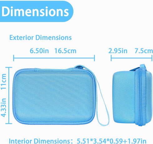 Kids Camera Case for Anchioo/ESOXOFFORE Instant Print Camera Toys, Kids Selfie Digital Camera Photo Paper & Color Pen