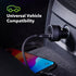 mophie 42W Dual USB-C + USB-A Car Charger, Universal AUX Compatibility, LED Indicator, Fast Charging