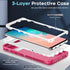 LeYi for Samsung S10 Plus Case: Upgrade 3-in-1 Full Body Shockproof Rubber Outer Cover, Heavy Duty Tough Rugged