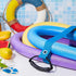 2 Pcs Pool Noodles Storage Organizers with Handles for Hanging and Carrying Pool Noodles, Garden Hose, Blue