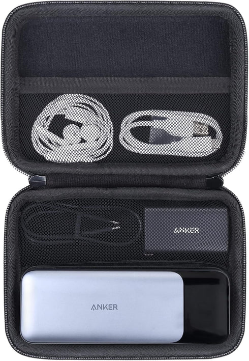 khanka Hard Travel Case for Anker 737 Power Bank (PowerCore 24K), 24,000mAh 3-Port Portable Charger, Case Only