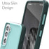 Crave Slim Guard Galaxy S21 Case, Aqua, Shockproof for Samsung Galaxy S21, S21 5G (6.2 inch)