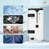 100x-250x Mini Pocket Microscope for Kids Adults, Portable Handheld Microscope with 5 Slides, Phone Adapter
