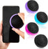 4 Pack Touch Screen Cleaner Balls, Microfiber Cleaning Balls for Phone, Laptop, Monitor, Black, Blue, Rose Red, Purple