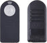 Wireless IR Shutter Remote Control for Nikon/Canon Cameras, Compatible with D70, D750, D3000, EOS 5D Mark IV, 6D, 77D