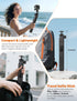 JOILCAN 64" 360 Tripod for iPhone & Camera, Selfie Stick with Ball Head Remote & Phone Holder, Extendable Portable