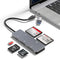 Rytaki CFast Card Reader, 5-in-1 USB C/A Card Reader for Computer & Camera