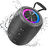 Portable Bluetooth Speaker, BT5.3 Wireless 20W Bass Diaphragms, IPX6 Waterproof, 16H Playtime, Supports FM Mode