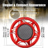 X AUTOHAUX 2pcs 8 Inch Car Metal Audio Speaker Grill Cover, Mesh Woofer Horn Guard Decorative Circle Grille Protector