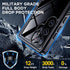 Designed for Galaxy S24 Ultra Case, Waterproof Built-in Screen Protector, Heavy Duty Shockproof Rugged Case