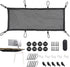 Under Desk Cable Management Net, 36PCS Flexible Wire Hiders, Extra Large Capacity Organizer for Most Tables