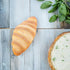 3pcs Set, Realistic Fake Bread Loaves Lifelike Simulated Croissant Models for Photography, Bakery Display, and Kitchen
