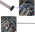 zdyCGTime 2 Port DB9 RS232 Serial Port Bracket to 10 pin Header Ribbon Cable Connector Adapter (12in 4Pcs)