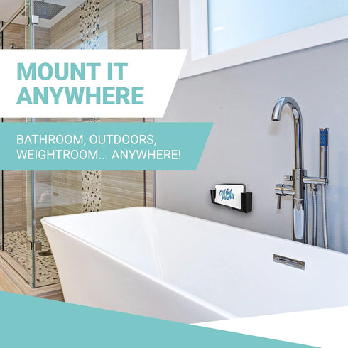 Cell Gel Wall Mount Phone Holder, Reusable Universal Phone Mount for Walls, Showers, Airplane Seats, All Phones