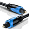 BlueRigger Toslink - Digital Optical Audio Cable - 6FT - (Fiber Optic