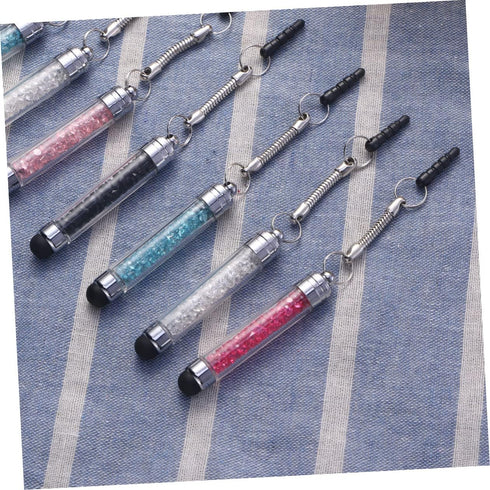 8pcs Capacitive Stylus Mini Stylus, Diamond Crystal Touch Pen for Writing on Touchscreen Devices