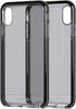 tech21 Protective Back Case Cover for Apple iPhone Xs Max, Thin Evo Check Pattern, Smokey Black