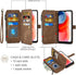 Asuwish Phone Case for Moto G Play 2021, Wallet Cover with Tempered Glass Screen Protector, Leather Flip Credit Card