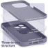 SURPHY Compatible with iPhone 13 Pro Case - Liquid Silicone Phone Case with Screen Protector, Camera Protection & Soft