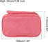 MECCANIXITY Electronic Organizer Case Travel Cable Organizer Bag Single Layer Waterproof Pouch Carry Case for Cable, Cord, Charger, Pink, 190x110x35mm