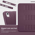VIKESI 7 (A17 6,Multiple Case for iPad mini Pro) and iPad mini Angles Magnetic Stand Cover,Shockproof Soft Back,Pencil