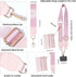 Reorwo Clip and Go Phone Strap with Zippered Pouch,Phone Strap with Cellphone Chain Accessories
