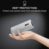 kwmobile 20000mAh (PB200) Case Compatible with CUKTECH Power Bank - Portable Powerbank Cover - External Battery Charger