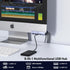 BENFEI 8-in-1 4K@60Hz 100W 10Gbps 1x 2 3.2, 2 2.0 S23, XPS17 USB C Hub with Secure Clamp Features HDMI, Gigabit