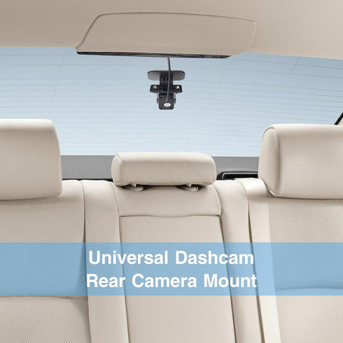 Dash Cam Rear Camera Mount, Universal Rear View Camera Rear Window Mount, Easy to Install, 2 PCS