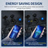 DaierTek 12V USB C Car Charger Socket, 48W PD Type C & QC 3.0 Dual USB Charging Socket Port Waterproof with Voltmeter