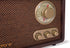LoopTone Mp3 FM AM Radio Retro Wood Radio with Bluetooth Play and Antenna Built in Speaker for Kitchen Living Room