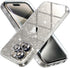 Choiche iPhone 15 Pro Max Case, Glitter Clear with 3 x Diamond Camera Lens Protectors & 2 x Tempered Glass