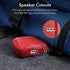 ESR AirPods Pro 2nd Generation Case (HaloLock), Compatible with 1st/2nd Gen, MagSafe, Drop Protection, Red with Cleaner