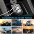 12V USB Outlet 2 Pack, Dual Quick Charge 3.0 Waterproof Aluminum Charger for Marine, RV, Car