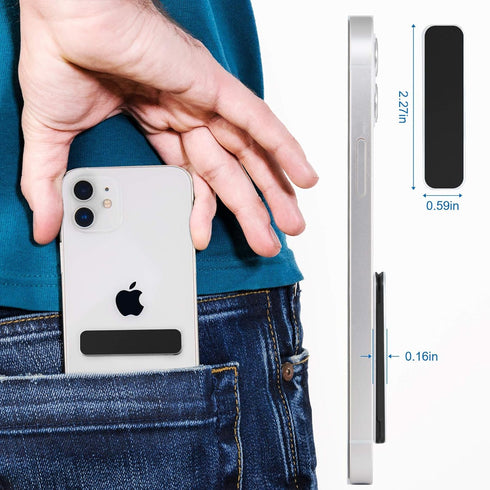 DWTB Phone Kickstand,Multi-Angle Aluminum Cell Phone Kickstand Attachment(Adjustable Angle)(Vertical and Horizontal
