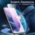 JETech 3-Pack Tempered Glass Screen Protector for Samsung Galaxy S21 5G, 6.2-Inch, HD Clear, Fingerprint ID Compatible.