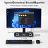 HEGMUXCO 10W 3.5mm Wired Stereo Speaker Compact PC Speakers for Desktop -, USB Powered, Audio Input, Laptop Expertly