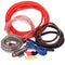 4 Gauge Audio Amplifier Installation Wiring Systems KIT for Radio, Subwoofers and Speakers Connections