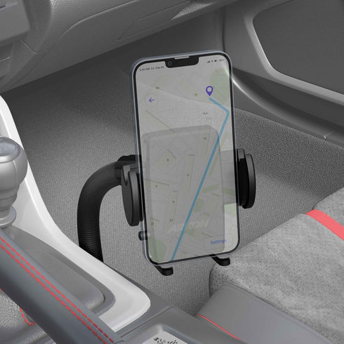 ARKON Mount Car or Truck Seat Rail/Floor Phone Mount | Universal Compatible | Flexible Gooseneck | Easy Installation |