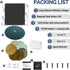 Magnetic Invisible Wireless Charger 8-30MM, Under Desk 15W Furniture Wireless Charging Pad for Magsafe iPhone 13/12