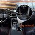 QIANRENON USB3.0 & 3.5mm Audio Threaded Fixed Embedded Car Waterproof Cable, 5Gbps TRS 3.5mm & USB3.0 Dashboard Panel