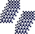 SICODA 10 Covers,1 20 0.25 inches 15 0.37 inches Sheets Original Webcam Dots Sheet of Stickers at Diameter, Stickers at